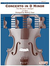 DL: J.S. Bach: Concerto in D minor, Stro (Pa+St)