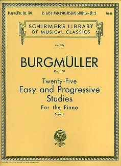F. Burgmüller: 25 Easy and Progressive Studies for the, Klav
