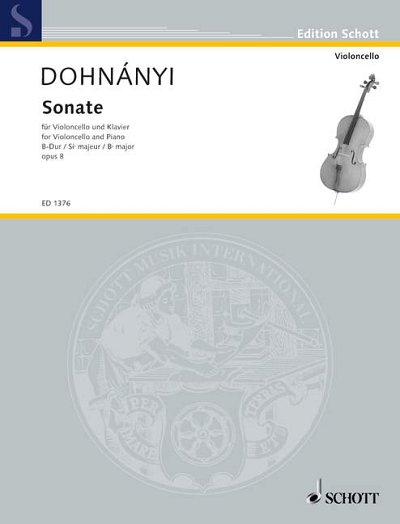 DL: E.v. Dohnányi: Sonate B-Dur, VcKlav