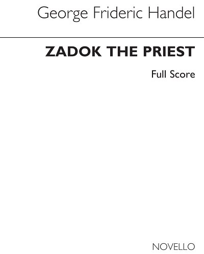 G.F. Händel: Zadok The Priest (Ed. Burrows) - Full Score