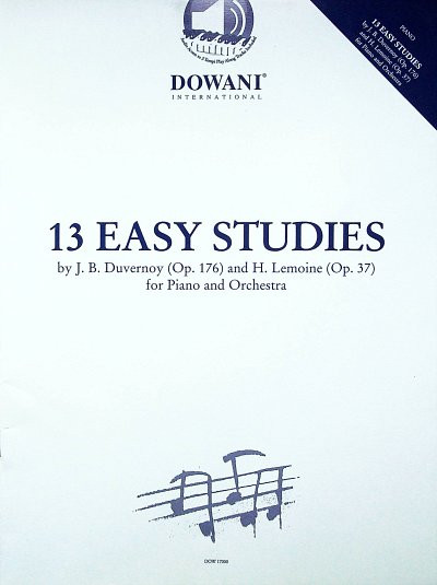 G. Stöver: 13 Easy Studies, 2Klav (KlvpaStOnl)