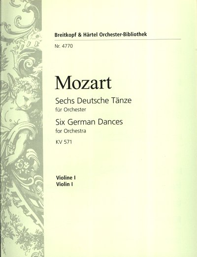 W.A. Mozart: 6 Deutsche Taenze Kv 571