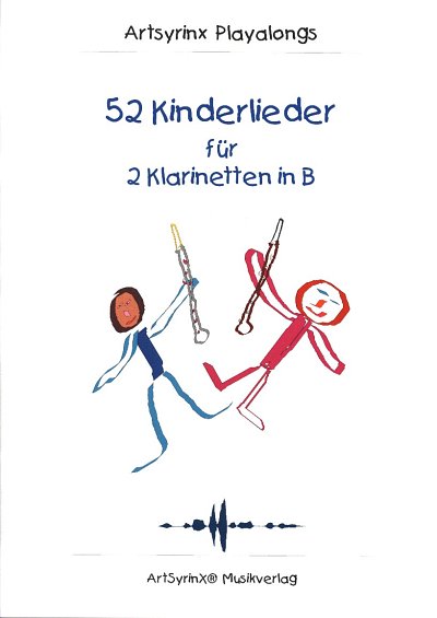 J. Schlotter: 52 Kinderlieder, 2Klar (Sppa+CD)