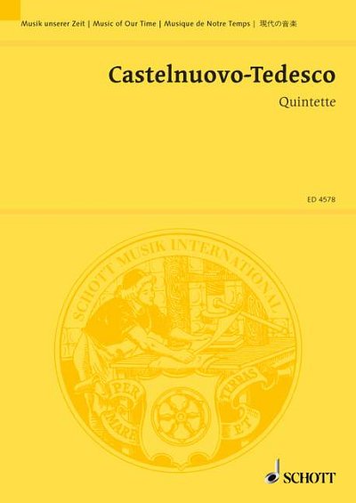 M. Castelnuovo-Tedesco: Quintet F Major