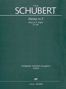 F. Schubert: Messe in F (Klar2)