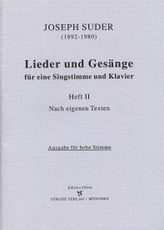 J. Suder: Lieder Und Gesaenge 2