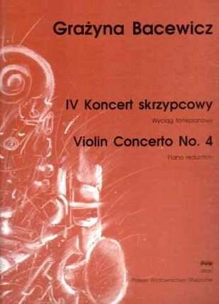 Violin Concert Nr. 4, VlKlav (KlavpaSt)