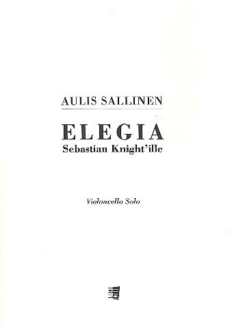 A. Sallinen: Elegie an Sebastian Knight, Vc
