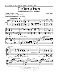 G. Walker: The Tree of Peace, Mch4Klav (Chpa)