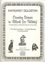 M. Goldston: Country Scenes in Black