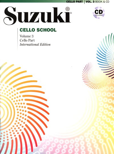 S. Suzuki: Suzuki Cello School 3 - Cello Part, Vc (+CD)