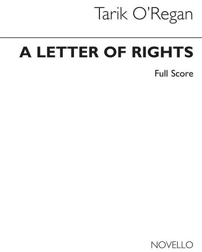 T. O'Regan: A Letter of Rights (Part.)
