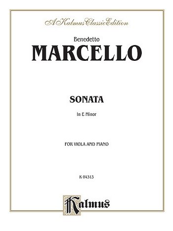 A. Marcello: Sonata in E Minor, Va
