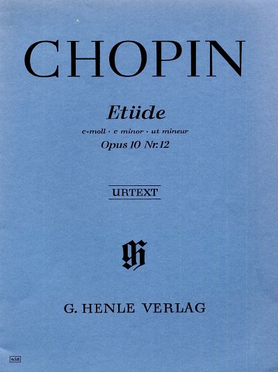 F. Chopin: Etüde c-Moll [Revolution] op. 10/12 , Klav
