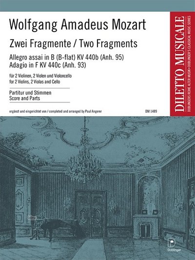 W.A. Mozart: Two Fragments