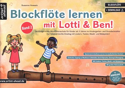 S. Hossain: Blockflöte lernen mit Lotti & Ben, SBlf (+OnlAu)