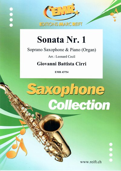 Sonata Nr. 1, SsaxKlav/Org