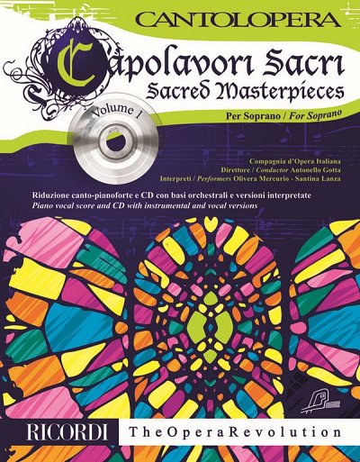 Cantolopera: Sacred Masterpieces - Soprano V, GesKlav (PaCD)