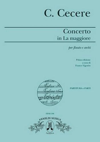 Concerto In La Maggiore Per Flauto e Archi