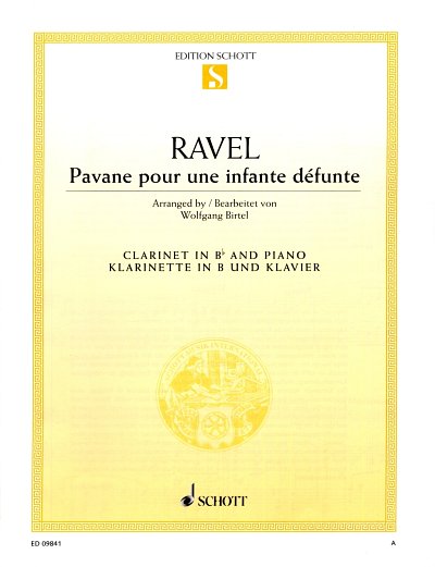 M. Ravel: Pavane pour une infante défunte (1899)