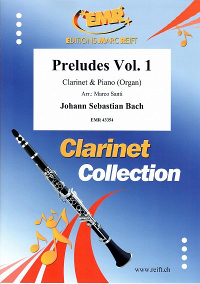 J.S. Bach: Preludes Vol. 1, KlarKlv/Org