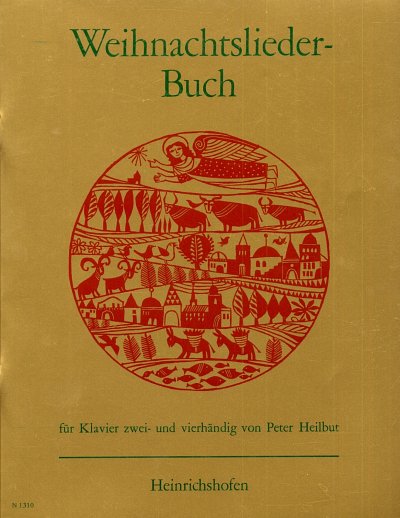 Weihnachtslieder-Buch fuer Klavier zwei- und vierhaendig / S