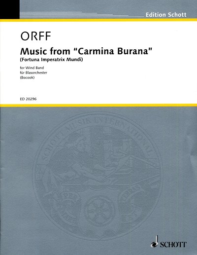 C. Orff: Fortuna Imperatix Mundi, Blaso/Jublas (Part.)