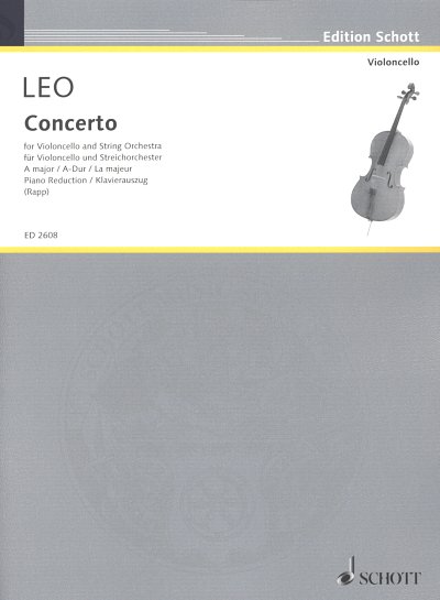 L. Leonardo: Concerto A-Dur , VcStro (KASt)