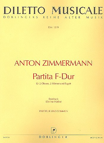 Zimmermann Anton: Parthia F-Dur