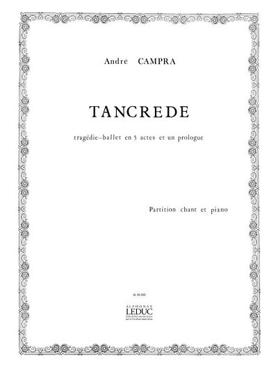 A. Campra: Andre Campra: Tancrede