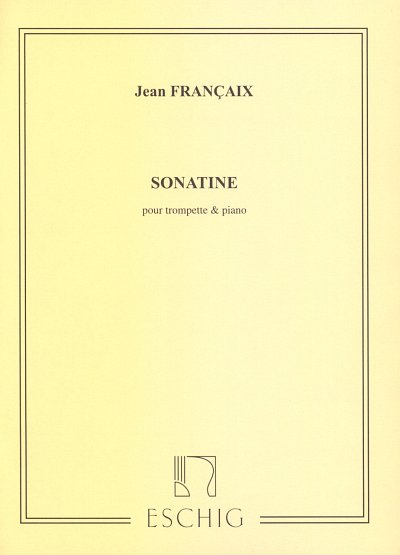 J. Francaix: Sonatine, TrpKlav