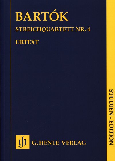 B. Bartók: Streichquartett Nr. 4, 2VlVaVc (Stp)