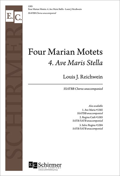 Four Marian Motets: No. 4. Ave Maris Stella, Gch;Klav (Chpa)