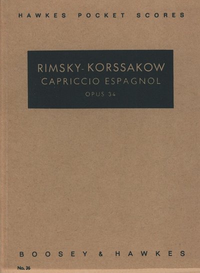 N. Rimski-Korsakow: Capriccio Espagnol Op 34