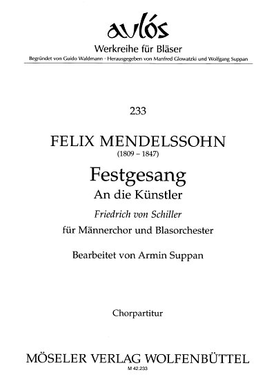 F. Mendelssohn Barth: Festgesang op. 68, Mch4Blaso (Chpa)