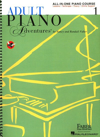 R. Faber: Adult Piano Adventures: All-in-One , Klav (+OnlAu)