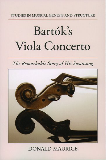 D. Maurice: Bartók's Viola Concerto (Bu)