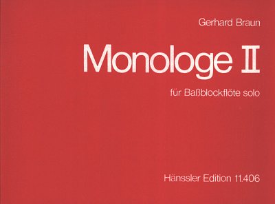 G. Braun: Monologe II