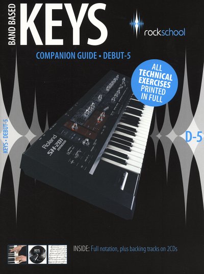 Rockschool Companion Guide - Band Based Keys, Key