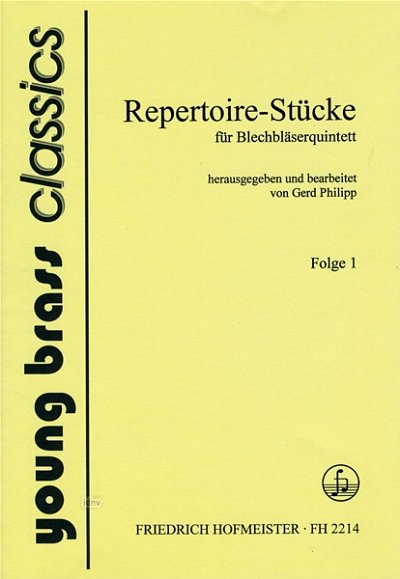 Repertoire-Stücke Band 1 für 2 Trompeten, (Pa+St)
