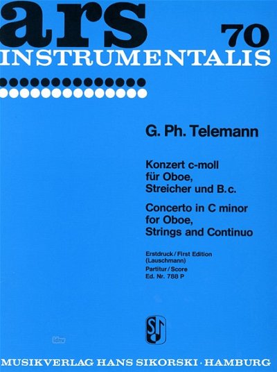 G.P. Telemann: Konzert C-Moll Ars Instrumentalis 70