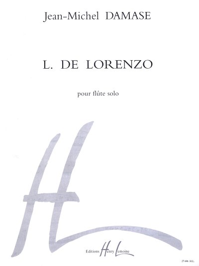 AQ: J.-M. Damase: L. de Lorenzo, Fl (B-Ware)