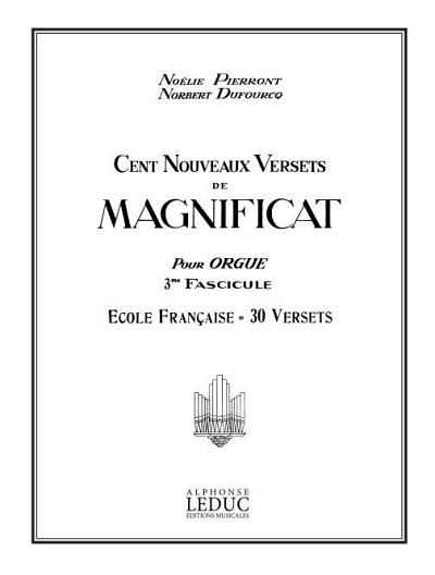 100 Nouveaux Versets de Magnificat Vol.3, Org
