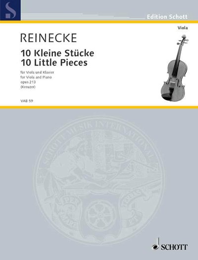 DL: C. Reinecke: 10 Kleine Stücke, VaKlv