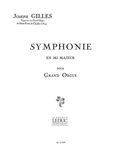 Symphonie En Mi Majeur, Org