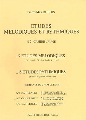 P. Dubois: Etudes Melodiques Et Rythmiques Volume 2