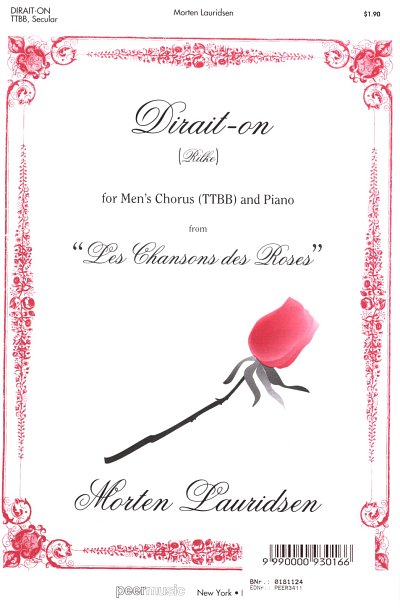 Lauridsen Morton: Dirait On (Les Chansons Des Roses)
