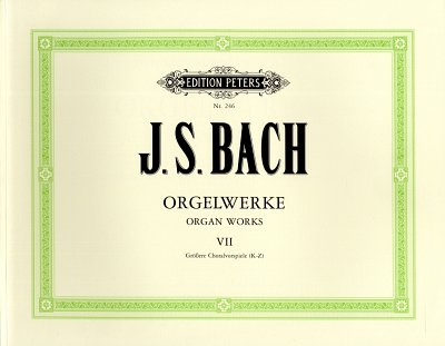 J.S. Bach: Orgelwerke 7, Org