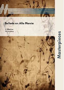 J. Sibelius: Ballade En Alla Marcia, Blaso (Pa+St)