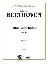 L. van Beethoven y otros.: Beethoven: Rondo a Capriccio
